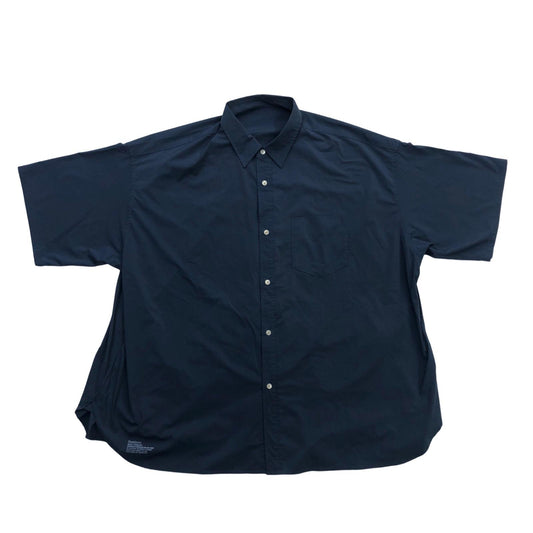 FreshService | フレッシュサービス MICRO TYPEWRITER CORPORATE S/S REGULAR COLLAR SHIRT 半袖シャツ グレー【瀬戸大橋店】