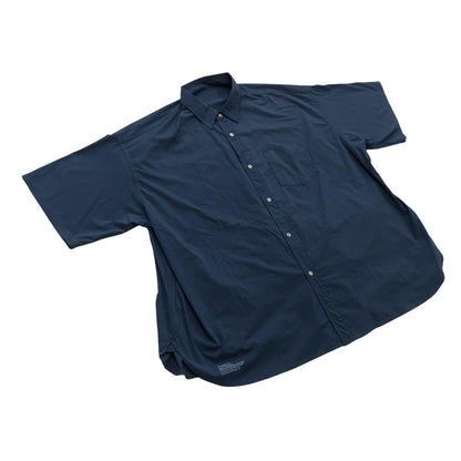 FreshService | フレッシュサービス MICRO TYPEWRITER CORPORATE S/S REGULAR COLLAR SHIRT 半袖シャツ グレー【瀬戸大橋店】