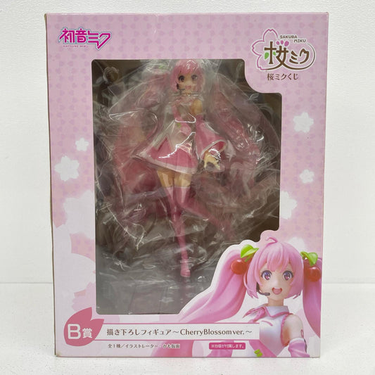 桜ミク「タイトーくじ本舗桜ミクくじ」B賞描き下ろしフィギュア～CherryBlossomver.～【フィギュア】