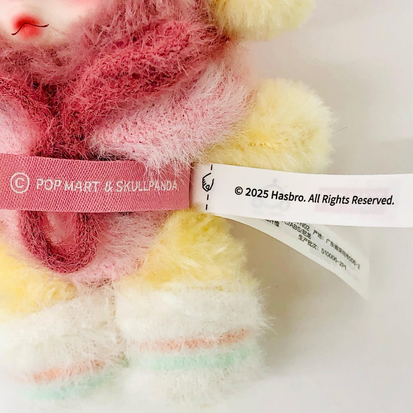 Fluttershy「SKULLPANDA × My Little Pony シリーズ ぬいぐるみペンダント」【フィギュア】