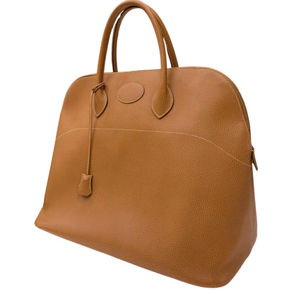 HERMES | エルメス ボリード45 〇W刻印 ゴールドカデナ付き ハンドバッグ ブラウン