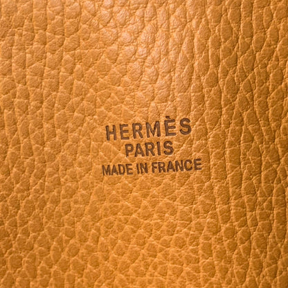 HERMES | エルメス ボリード45 〇W刻印 ゴールドカデナ付き ハンドバッグ ブラウン