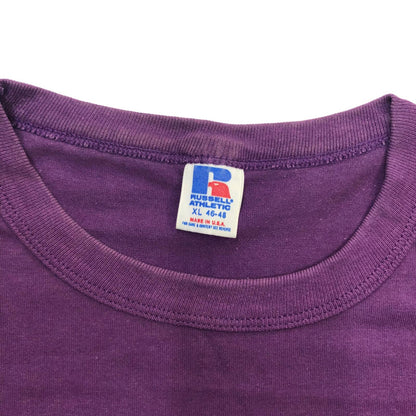 Russell Athletic | ラッセルアスレチック ナンバリング made in USA 半袖Ｔシャツ パープル サイズ：XL【瀬戸大橋店】