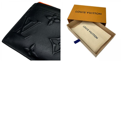 LOUIS VUITTON | ルイ・ヴィトン モノグラム シール コイン カードホルダー カードケース ブラック