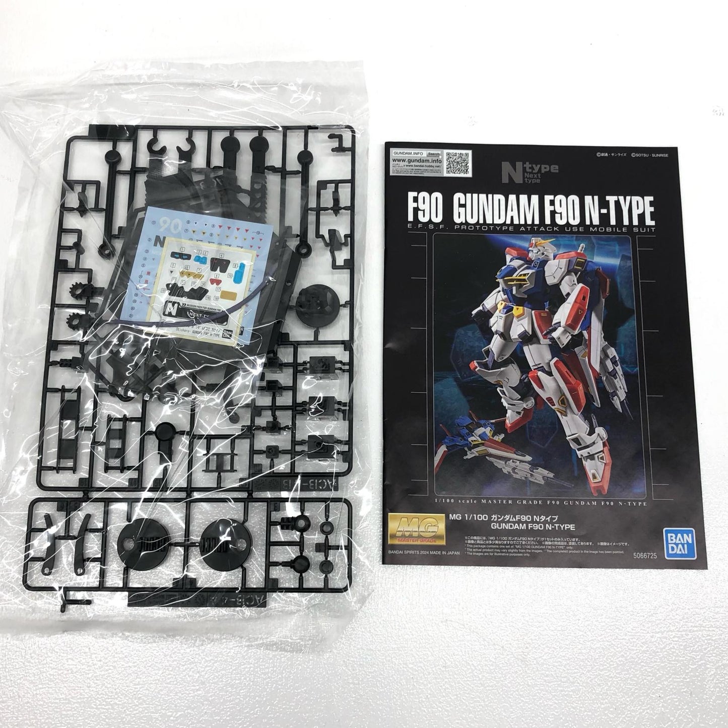 1/100MGガンダムF90Nタイプ「機動戦士ガンダムF90」プレミアムバンダイ限定[5066725]