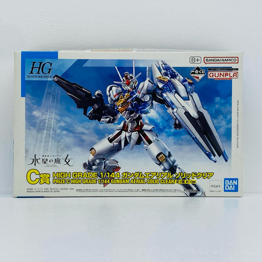 C賞1/144HGガンダムエアリアル/ソリッドクリア[2682514]「ガンプラ2023/一番くじ機動戦士ガンダム」【フィギュア】