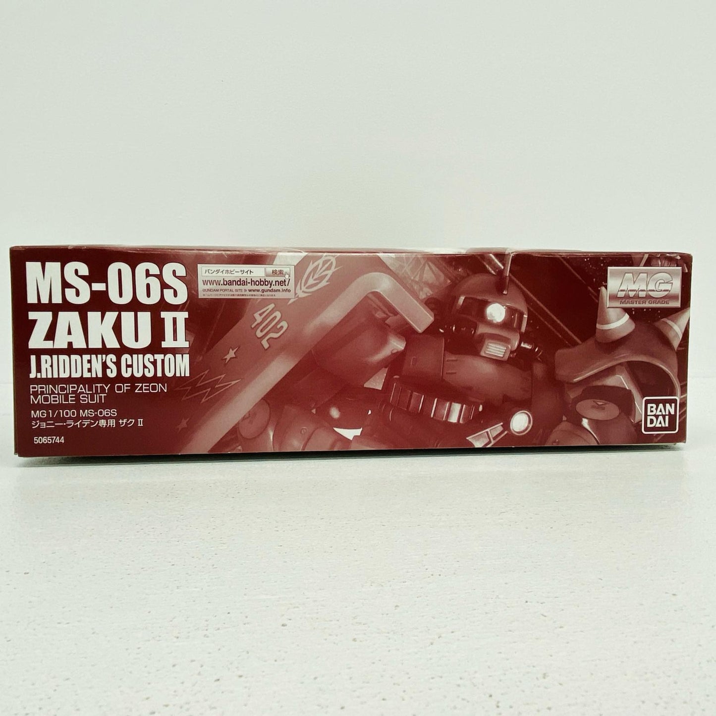 1/100MGMS-06Sジョニー・ライデン専用ザクII「機動戦士ガンダムMSV-R」プレミアムバンダイ限定[5065744]