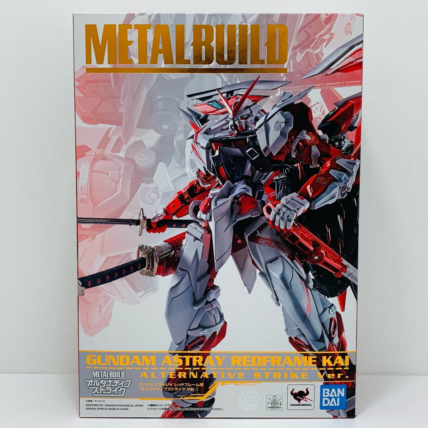 METALBUILDガンダムアストレイレッドフレーム改(オルタナティブストライクver.)「機動戦士ガンダムSEEDVSASTRAY」【フィギュア】