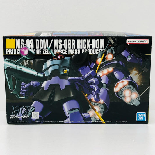 1/144HGUCMS-09ドム/MS-09Rリック・ドム「機動戦士ガンダム」