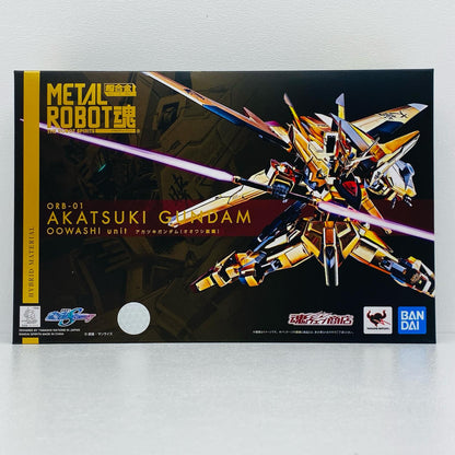METALROBOT魂＜SIDEMS＞アカツキガンダム(オオワシ装備)「機動戦士ガンダムSEEDDESTINY」魂ウェブ商店限定【フィギュア】