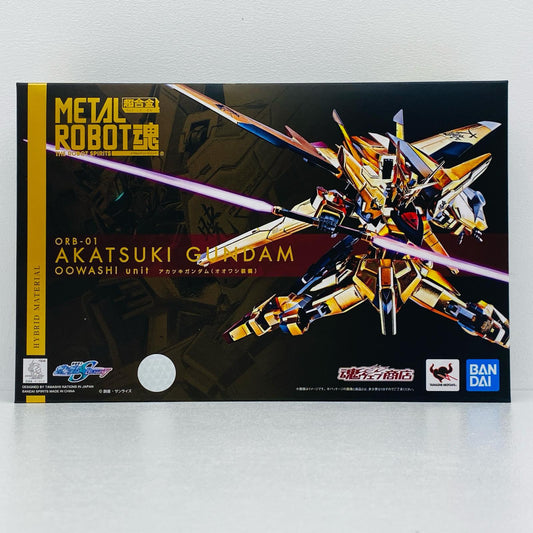 METALROBOT魂＜SIDEMS＞アカツキガンダム(オオワシ装備)「機動戦士ガンダムSEEDDESTINY」魂ウェブ商店限定【フィギュア】