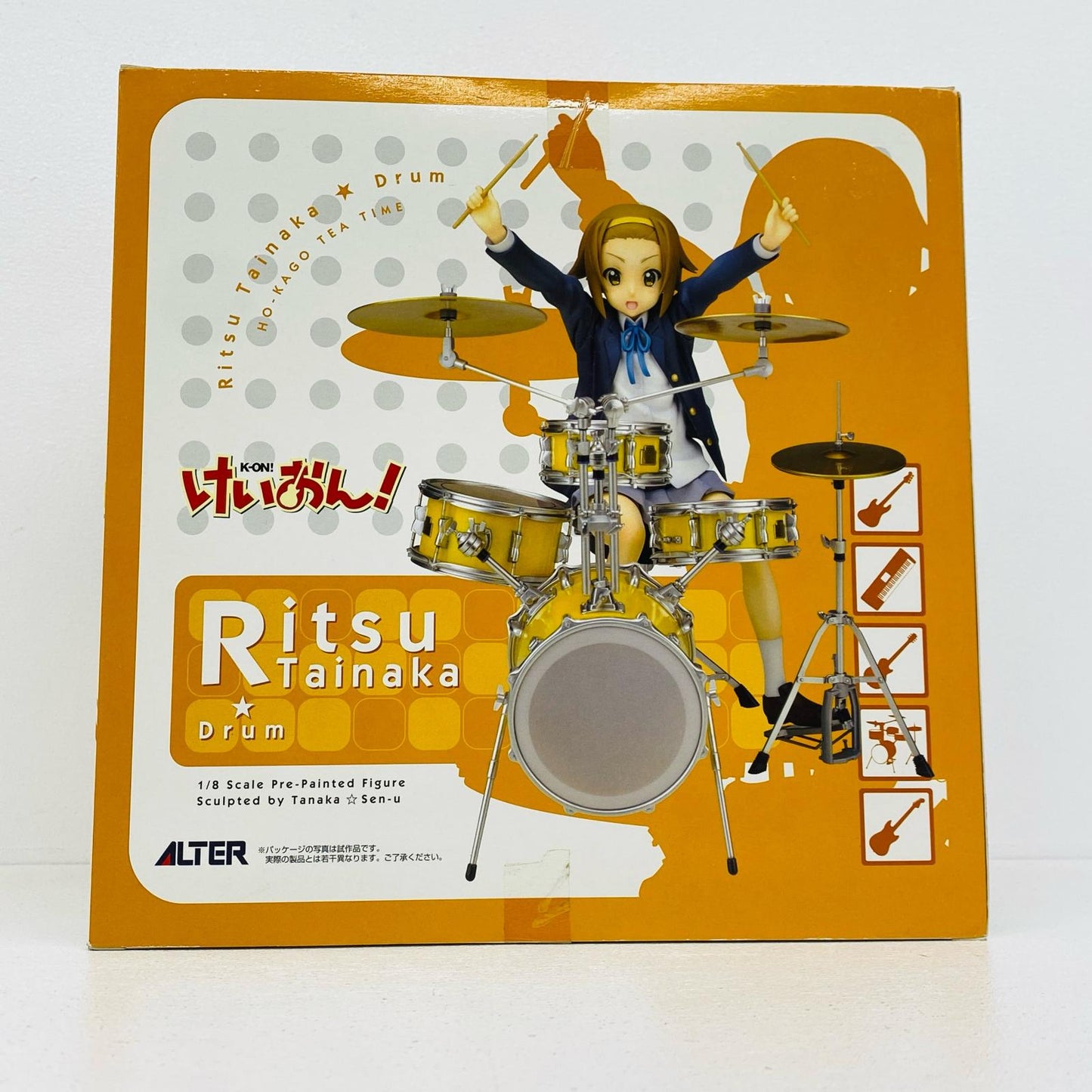 田井中律「けいおん!」1/8PVC製塗装済み完成品【フィギュア】