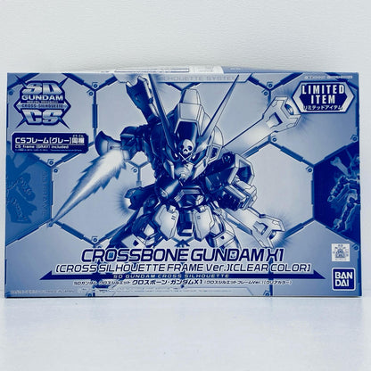 SDガンダムクロスシルエットXM-X1クロスボーン・ガンダムX1クロスシルエットフレームVer.(クリアカラー)「機動戦士クロスボーン・ガンダム」GUNPLAEXPOTOKYO2020開催記念プレミアムバンダイ限定【フィギュア】