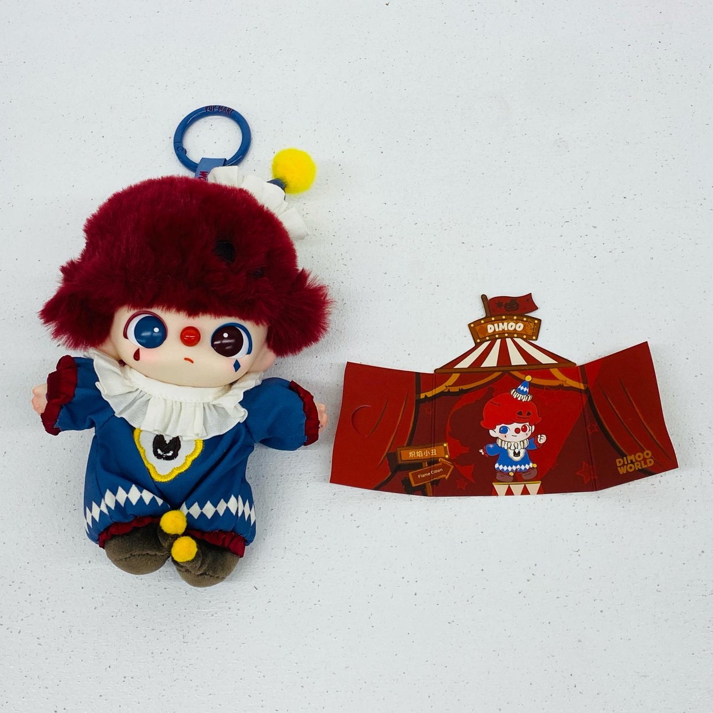 Flame Clown WHY SO SERIOUS ぬいぐるみペンダント