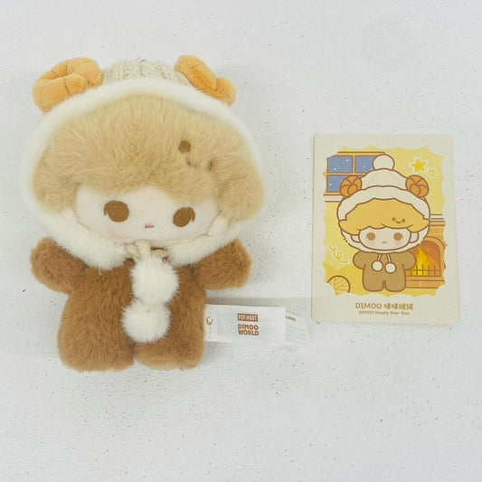 DIMOO Woolly Baa-Baa POP BEAN Fluffy & Cozy ぬいぐるみペンダント