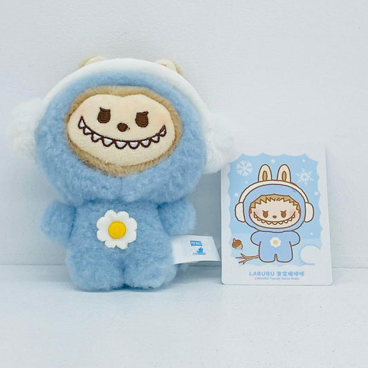 LABUBU Toasty Snow Baby POP BEAN Fluffy & Cozy ぬいぐるみ