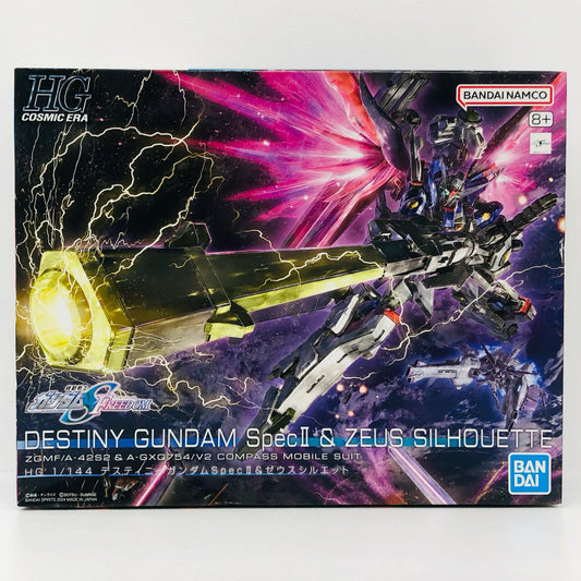 1/144HGデスティニーガンダムSpecII＆ゼウスシルエット「機動戦士ガンダムSEEDFREEDOM」[5067428]