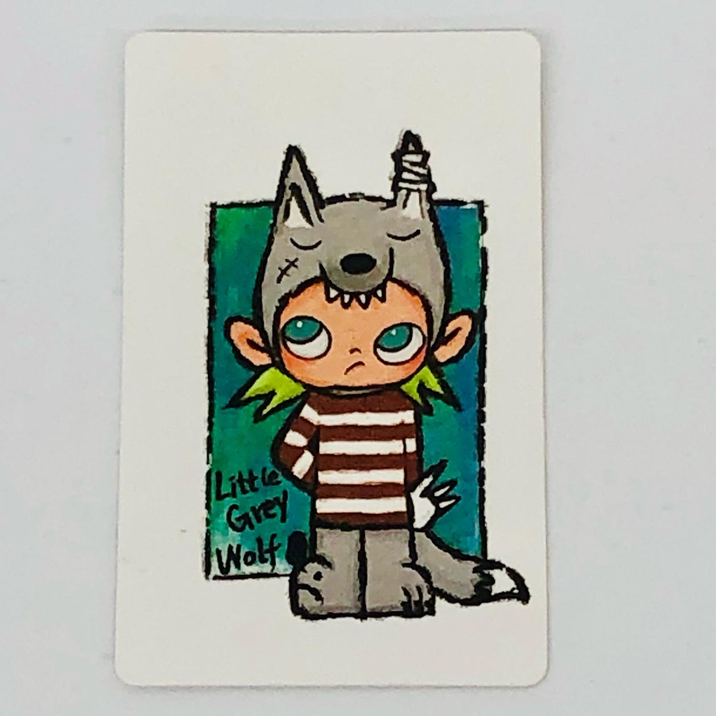 Little Grey Wolf 「POPMART ZSIGA Walking Into The Forest シリーズ」【フィギュア】