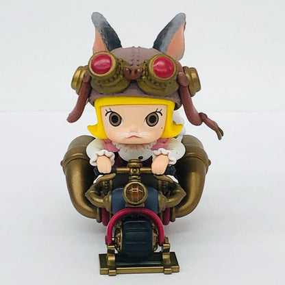 Rabbit Girl 「POPMART MOLLY スチームパンク アニマルバイク シリーズ」【フィギュア】