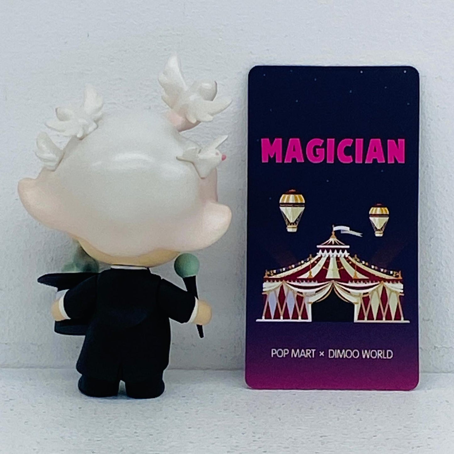フィギュア Magician 「POPMART DIMOO 真夜中のサーカスシリーズ」 Magician DIMOO 真夜中のサーカス【フィギュア】【加古川物流】