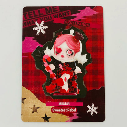 フィギュア Sweetest Rebel 「POPMART SKULLPANDA Tell Me What You Want シリーズ」 Sweetest Rebel SKULLPANDA Tell Me What You Want【フィギュア】【加古川物流】