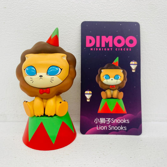 フィギュア Lion Snooks 「POPMART DIMOO 真夜中のサーカスシリーズ」 Lion Snooks DIMOO 真夜中のサーカス【フィギュア】【加古川物流】