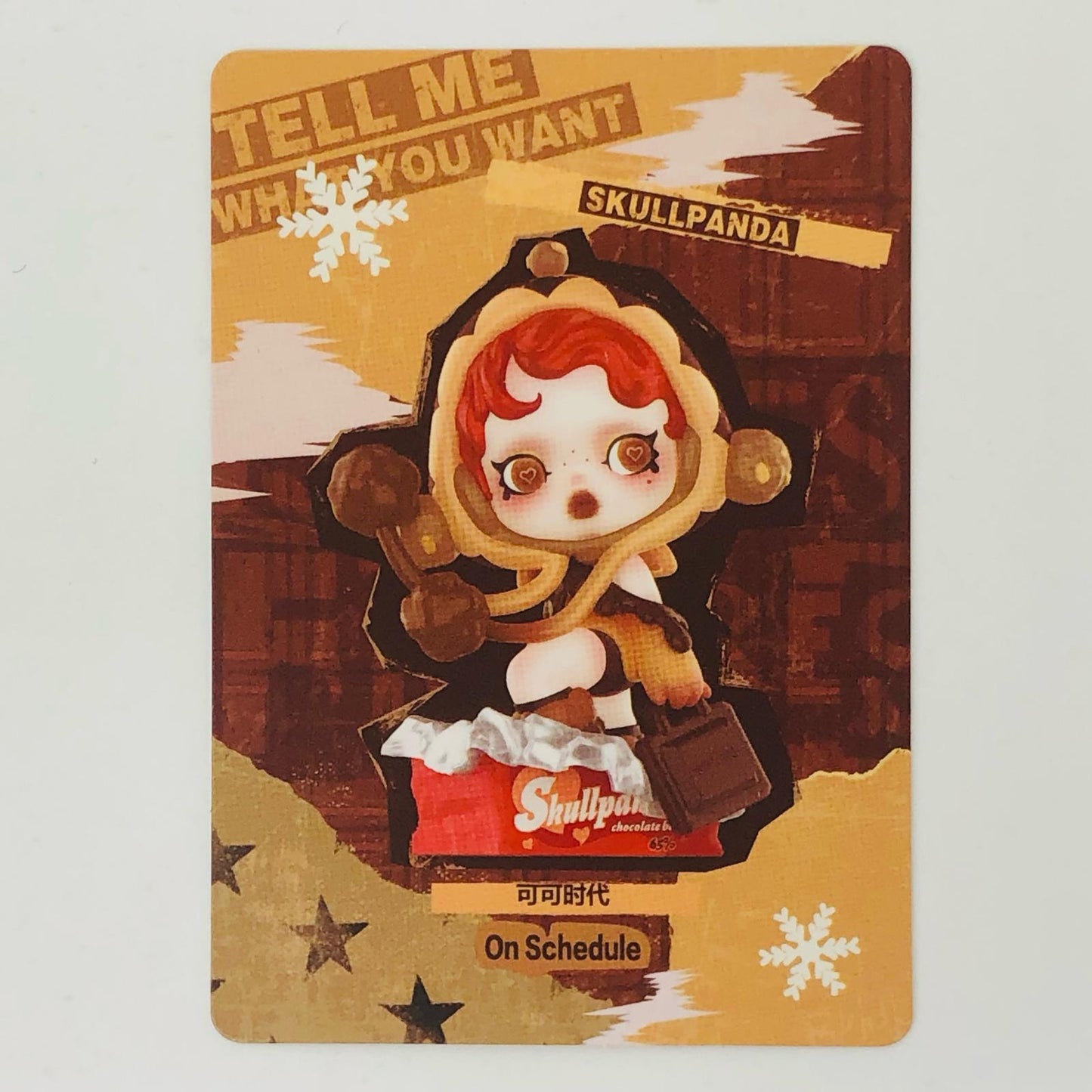 フィギュア On Schedule 「POPMART SKULLPANDA Tell Me What You Want シリーズ」 On Schedule SKULLPANDA Tell Me What You Want【フィギュア】【加古川物流】