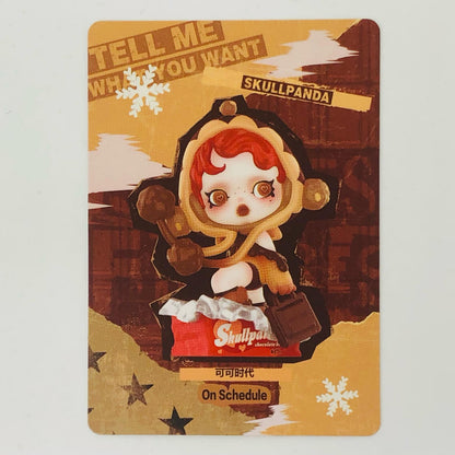 フィギュア On Schedule 「POPMART SKULLPANDA Tell Me What You Want シリーズ」 On Schedule SKULLPANDA Tell Me What You Want【フィギュア】【加古川物流】