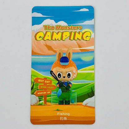 フィギュア Fishing 「POPMART LABUBU ザ・モンスターズ キャンピングシリーズ」 Fishing LABUBU ザ・モンスターズ キャンピング【フィギュア】【加古川物流】