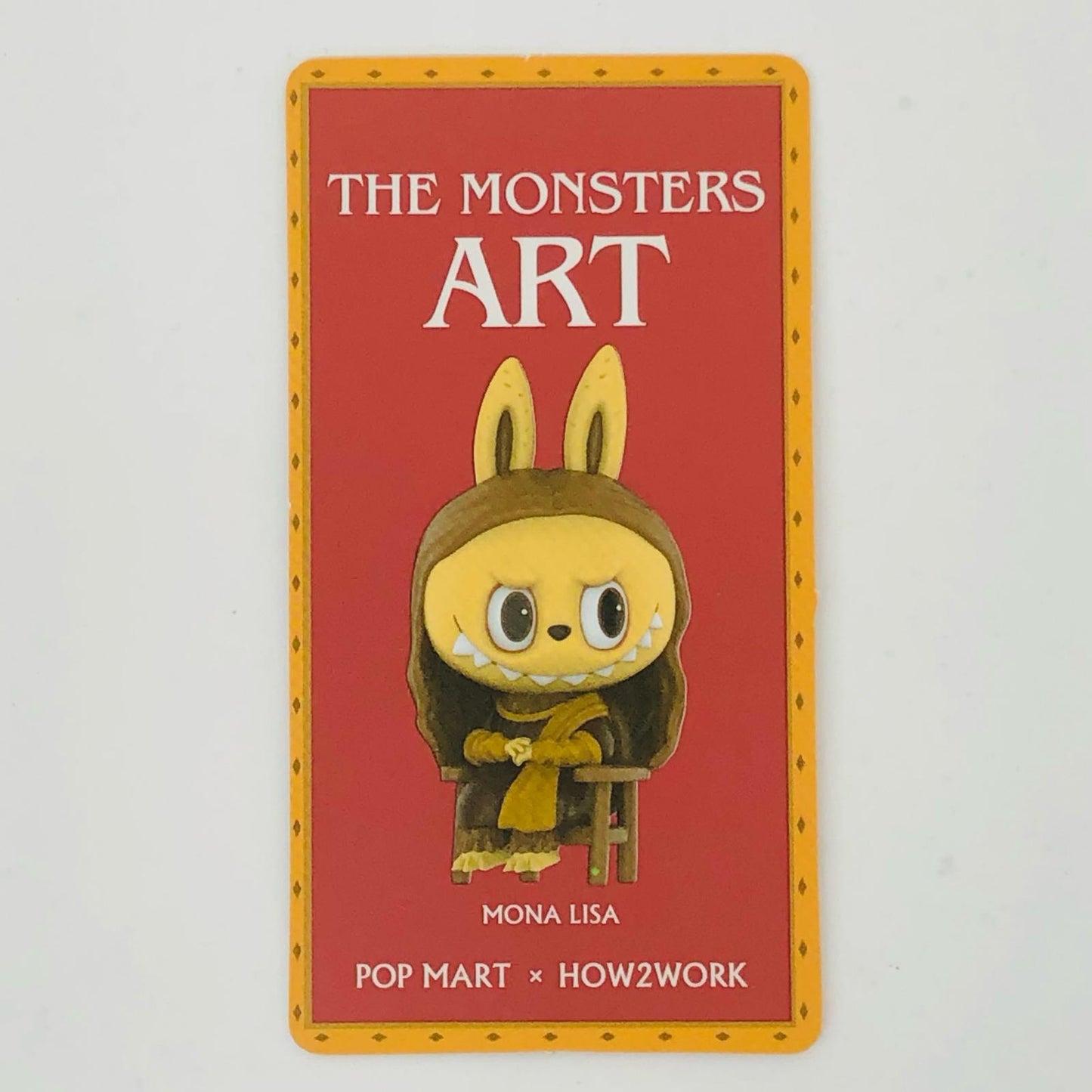 フィギュア Mona Lisa 「POPMART LABUBU ザ・モンスターズ アートシリーズ」 Mona Lisa LABUBU ザ・モンスターズ アート【フィギュア】【加古川物流】