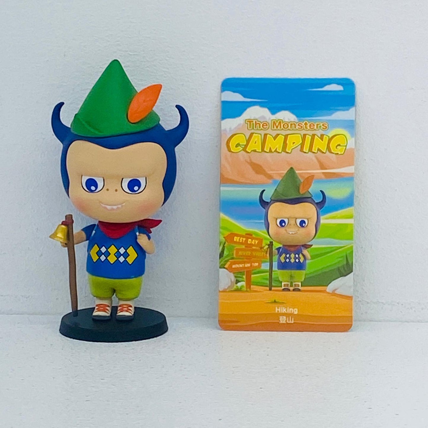 フィギュア Hiking 「POPMART LABUBU ザ・モンスターズ キャンピングシリーズ」 Hiking LABUBU ザ・モンスターズ キャンピング【フィギュア】【加古川物流】