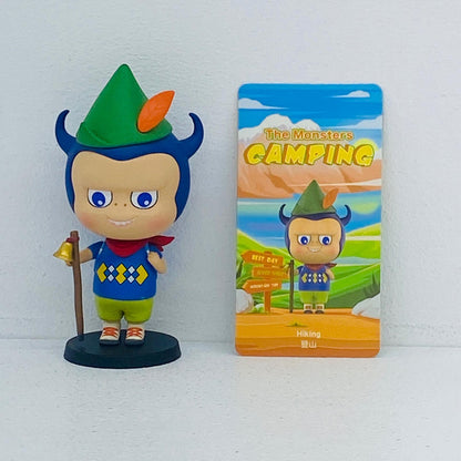 フィギュア Hiking 「POPMART LABUBU ザ・モンスターズ キャンピングシリーズ」 Hiking LABUBU ザ・モンスターズ キャンピング【フィギュア】【加古川物流】