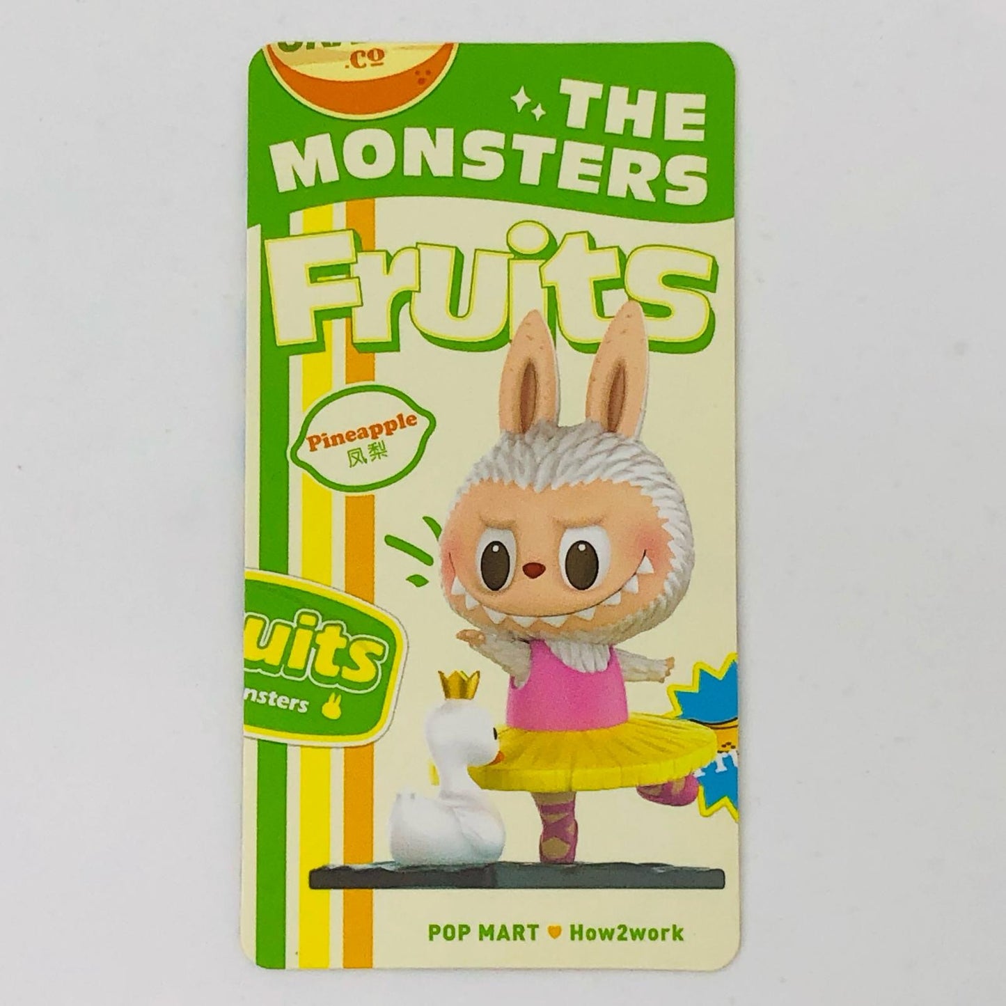 フィギュア Pineapple 「POPMART LABUBU ザ・モンスターズ フルーツ シリーズ」 Pineapple LABUBU ザ・モンスターズ フルーツ【フィギュア】【加古川物流】