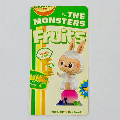 フィギュア Peach 「POPMART LABUBU ザ・モンスターズ フルーツ シリーズ」 Peach LABUBU ザ・モンスターズ フルーツ【フィギュア】【加古川物流】