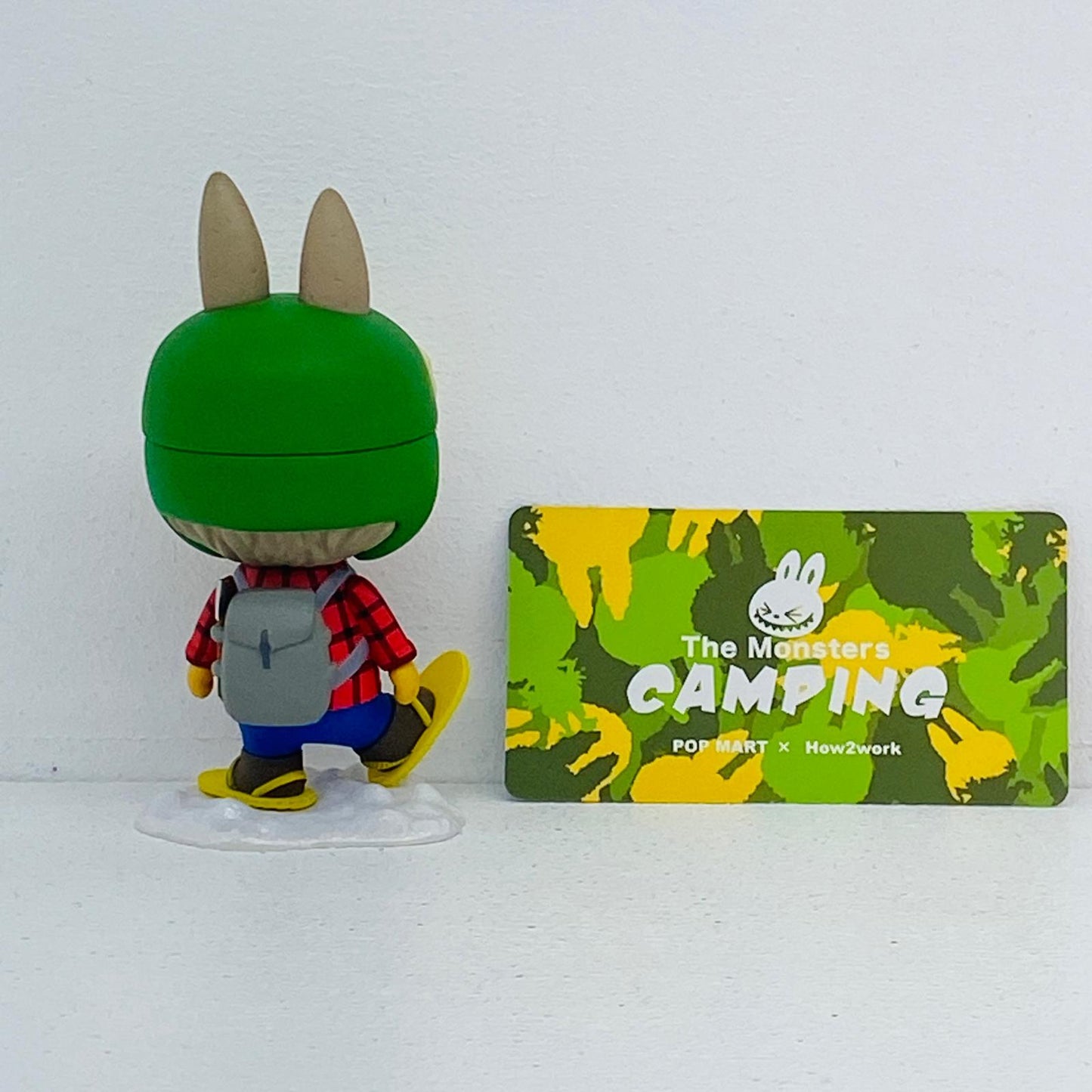 フィギュア Snow Traveller 「POPMART LABUBU ザ・モンスターズ キャンピングシリーズ」 Snow Traveller LABUBU ザ・モンスターズ キャンピング【フィギュア】【加古川物流】