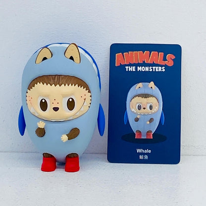 フィギュア Whale 「POPMART LABUBU ザ・モンスターズ アニマルシリーズ」 Whale LABUBU ザ・モンスターズ アニマル【フィギュア】【加古川物流】