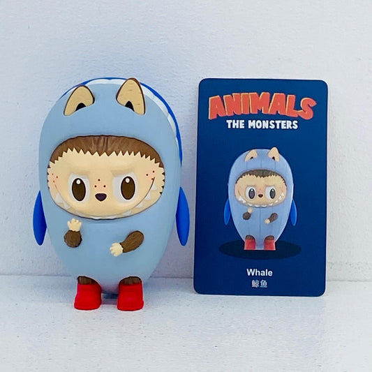 フィギュア Whale 「POPMART LABUBU ザ・モンスターズ アニマルシリーズ」 Whale LABUBU ザ・モンスターズ アニマル【フィギュア】【加古川物流】
