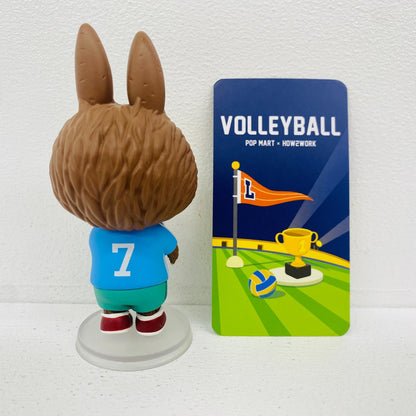 フィギュア VOLLEYBALL -バレーボール- 「POPMART LABUBU スポーツシリーズ」 VOLLEYBALL LABUBU スポーツ【フィギュア】【加古川物流】