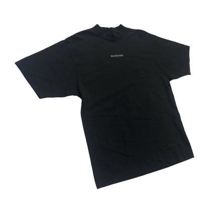 BALENCIAGA | バレンシアガ BAL BACK Medium Fit T-Shirt 半袖Ｔシャツ ブラック サイズ：XXS【瀬戸大橋店】