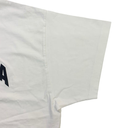 BALENCIAGA | バレンシアガ BACK FLIP LOGO VINTAGE JERSE Oversized I-Shirt 半袖Ｔシャツ ホワイト【瀬戸大橋店】