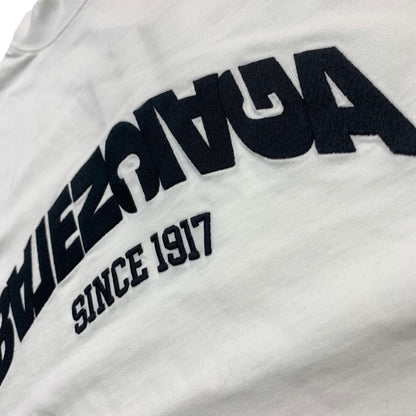 BALENCIAGA | バレンシアガ BACK FLIP LOGO VINTAGE JERSE Oversized I-Shirt 半袖Ｔシャツ ホワイト【瀬戸大橋店】