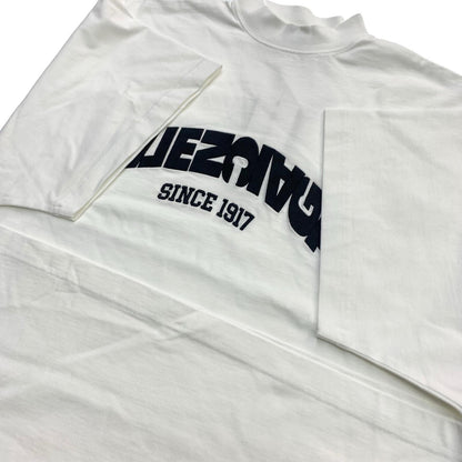 BALENCIAGA | バレンシアガ BACK FLIP LOGO VINTAGE JERSE Oversized I-Shirt 半袖Ｔシャツ ホワイト【瀬戸大橋店】