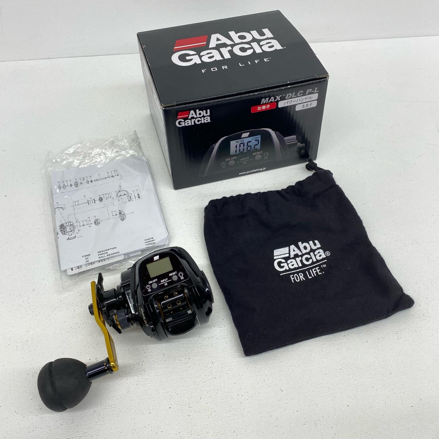 【フィッシング/釣り/釣具/リール】 【ベイトリール/左ハンドル】AbuGarcia | アブガルシア MAXDLCP-L