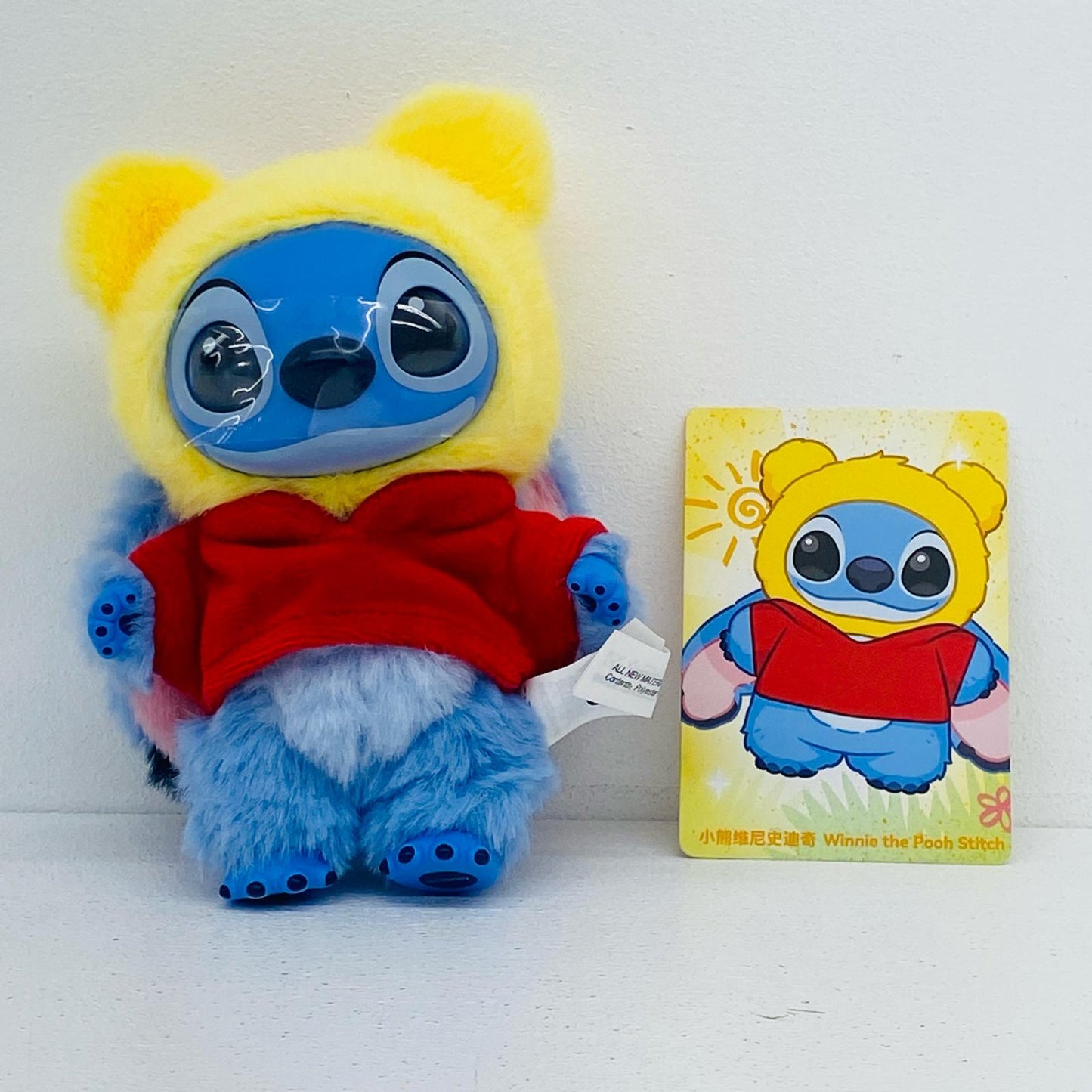 Winnie the Pooh Stitch「POPMART Stitch Adventure シリーズ ぬいぐるみペンダント」