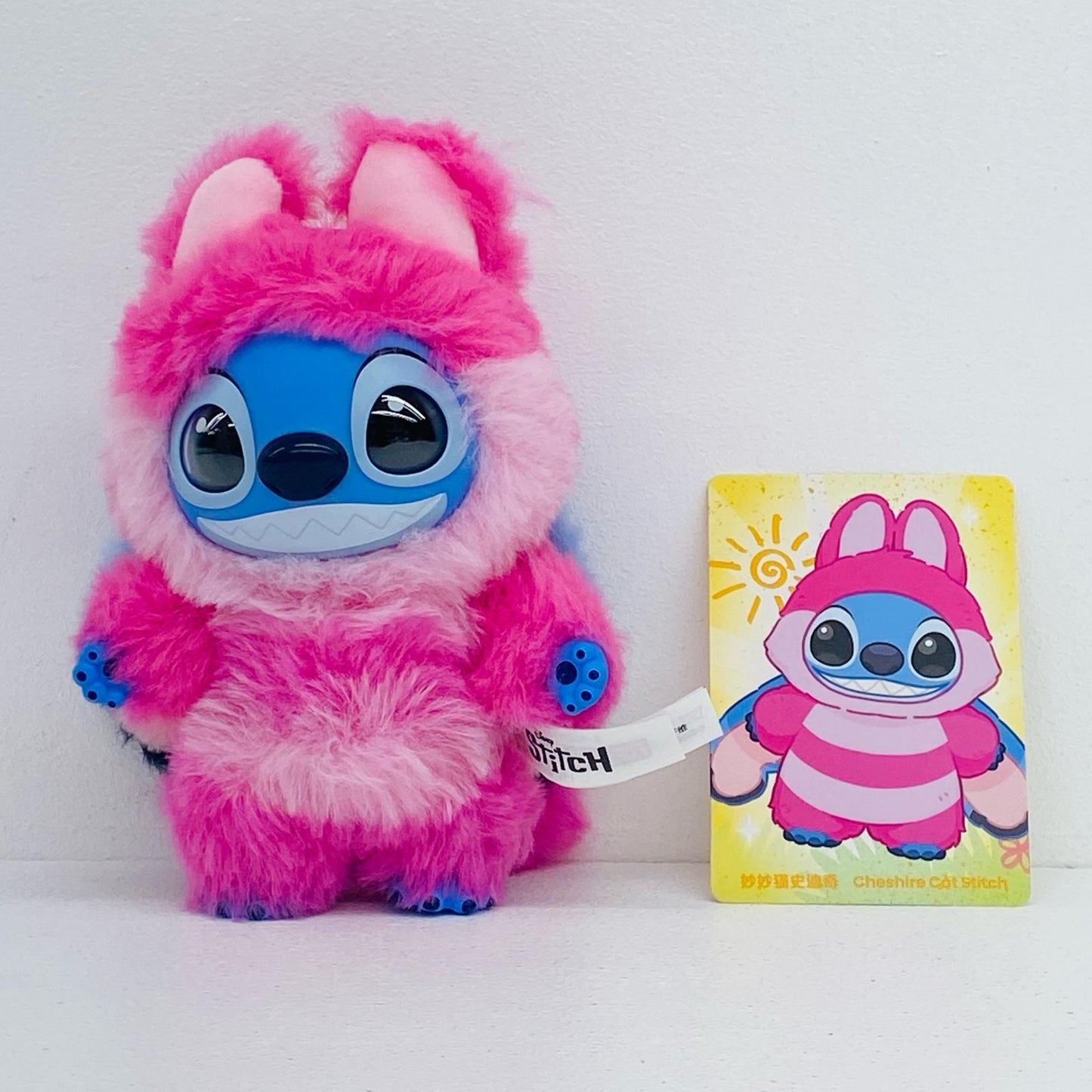 Cheshire Cat Stitch 「POPMART Stitch Adventure シリーズ ぬいぐるみペンダント」