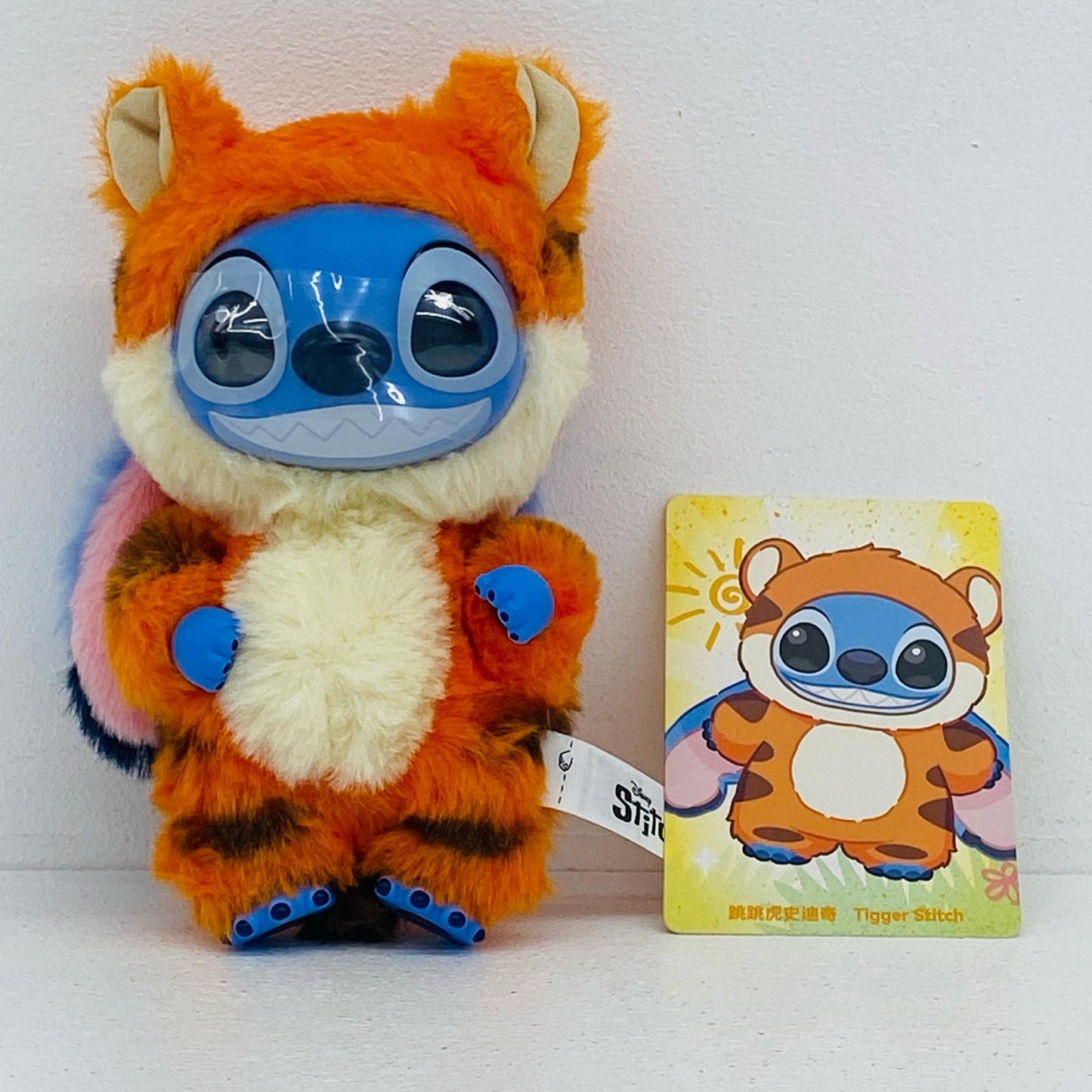 Tigger Stitch 「POPMART Stitch Adventure シリーズ ぬいぐるみペンダント」