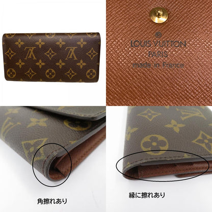 LOUIS VUITTON | ルイ・ヴィトン ポルトトレゾール・インターナショナル モノグラム 長財布 M61215 ブラウン【瀬戸大橋店】
