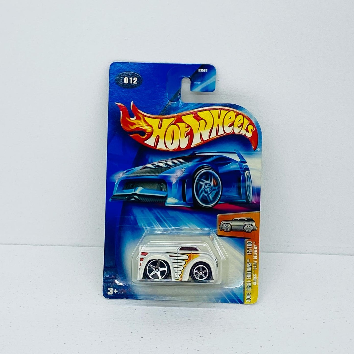 1/64BLINGSDAIRYDELIVERY(ホワイト×イエロー×レッド)「HotWheels2004FIRSTEDITIONS」[B3566]