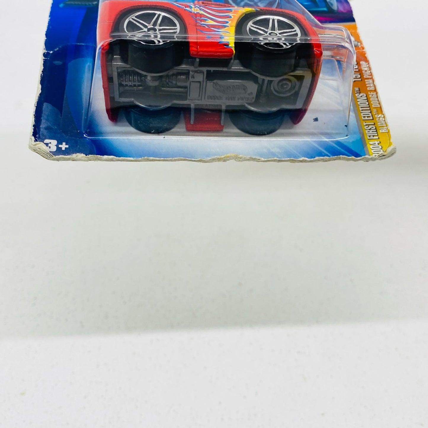 1/64BLINGSDODGERAMPICKUP(レッド×ファイヤーパターン)「HotWheels2004FIRSTEDITIONS」[B3564]