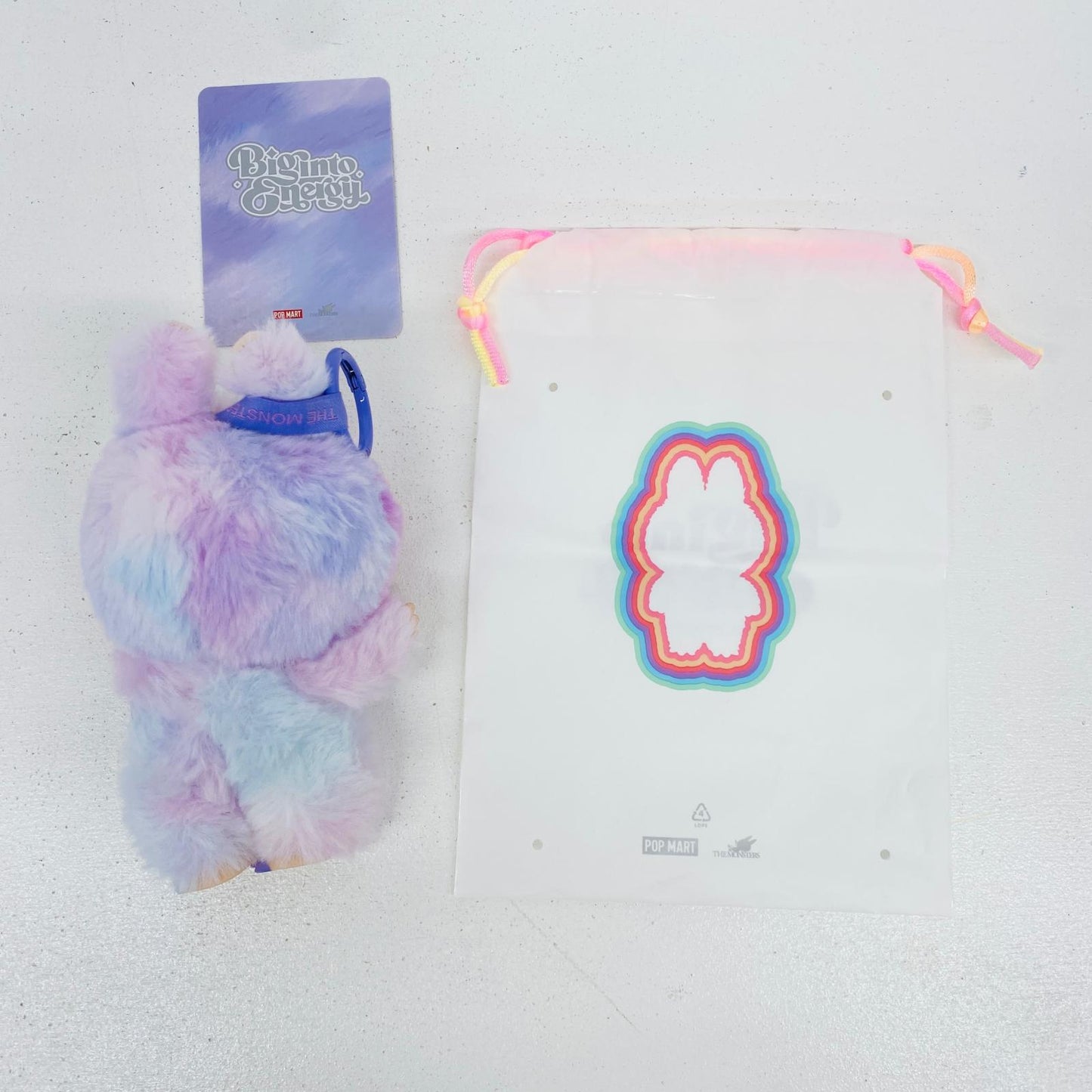 フィギュア LUCK「THE MONSTERS Big into Energy シリーズ ぬいぐるみペンダント」POPMART LUCK THE MONSTERS Big into Energy【フィギュア】【加古川物流】